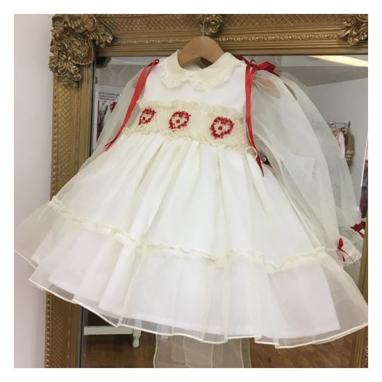 RB Red Heart Smocked Organza - Image 2