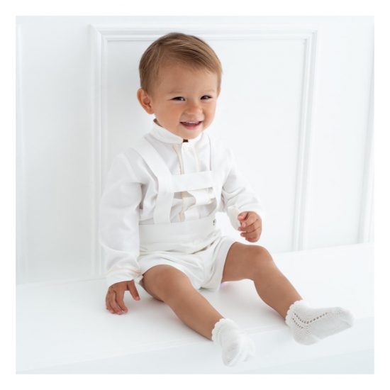 Boy Cream & Gold Set