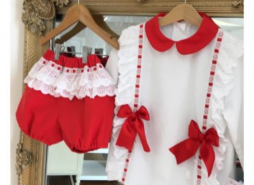 Baby Christmas RB Short Set