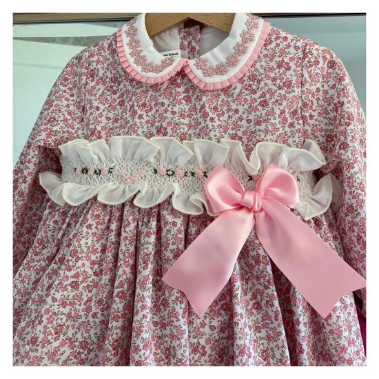 Sonata Pink Flores Smocked - Image 2