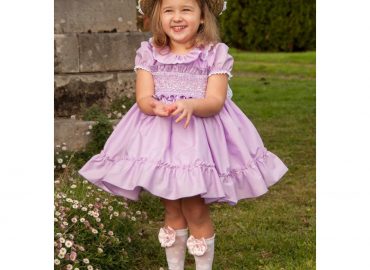 Sonata Lavanda Smocked Dress