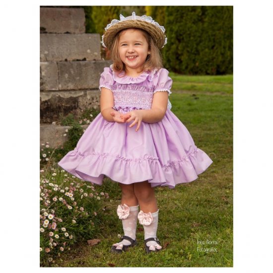 Sonata Lavanda Smocked Dress