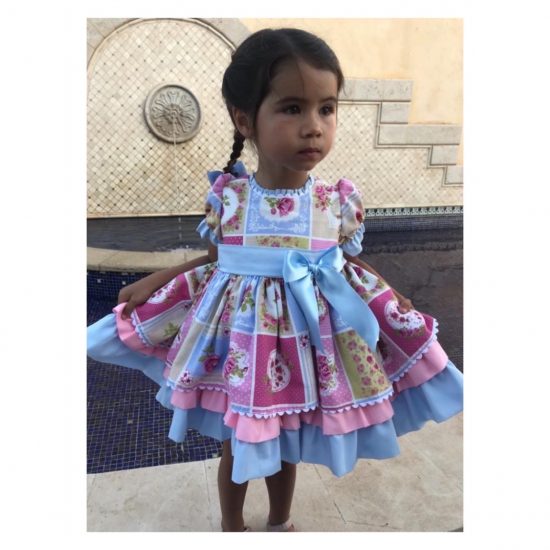 A Baby Bella Rose Ruffle Dress - Image 2