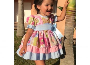 A Baby Bella Rose Ruffle Dress