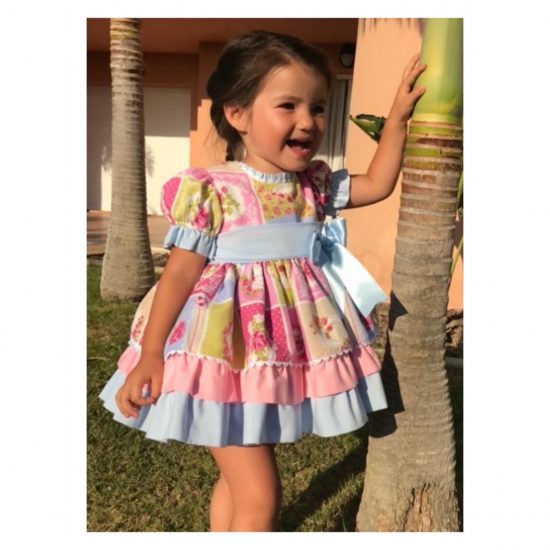 A Baby Bella Rose Ruffle Dress