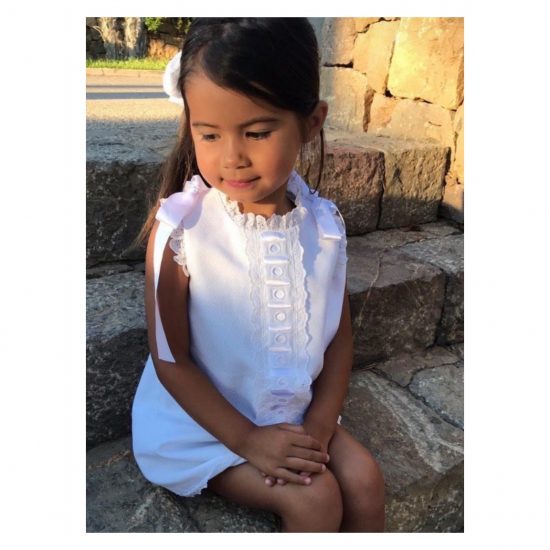 White Aline RB Dress