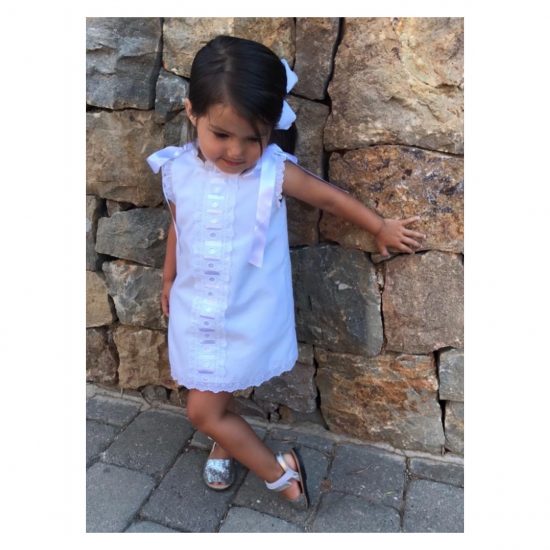 White Aline RB Dress - Image 2