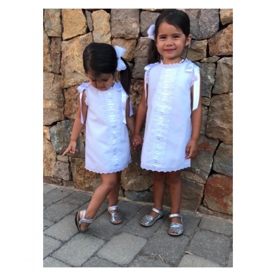 White Aline RB Dress - Image 3