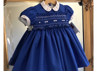Royal Blue Smocked RB Dress