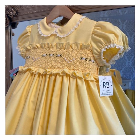 Double Smocked Easter RB Dress - Image 4