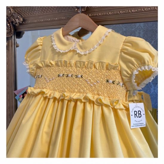 Double Smocked Easter RB Dress