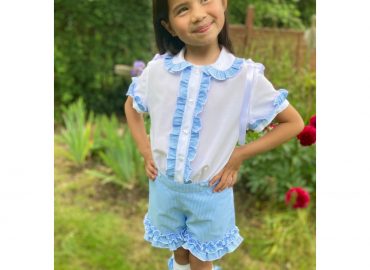 RB School Gingham Short Set