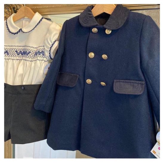 RB Boys Navy Winter Coat