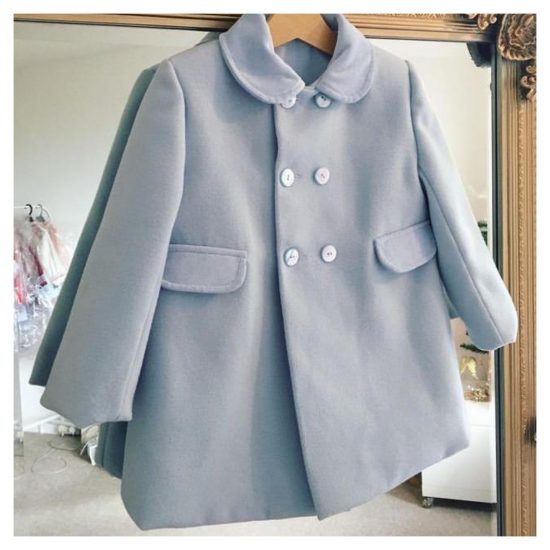 RB Boys Baby Blue Winter Coat