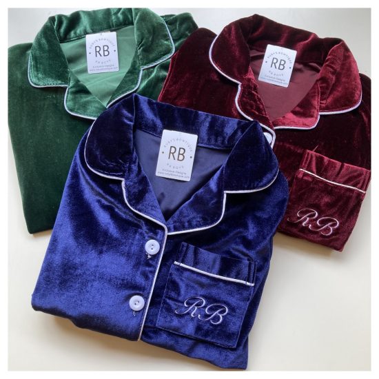 RB Christmas Velour  PJ's