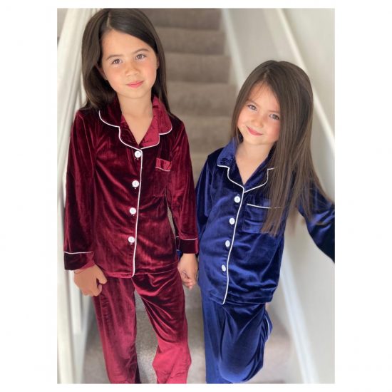RB Christmas Velour  PJ's - Image 3
