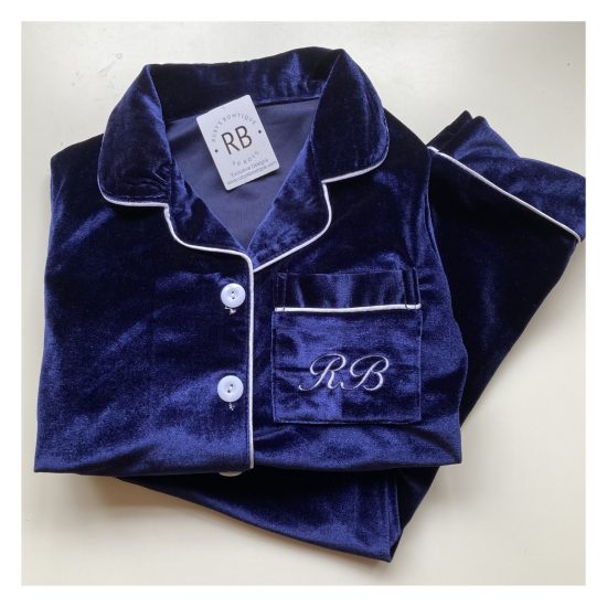 RB Christmas Velour  PJ's - Image 2