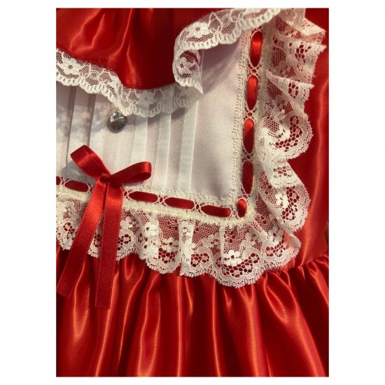 RB Ruffle Bib Organza Dress - Image 4