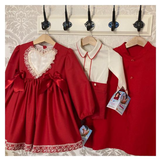 RB Piped Red Boys Set - Image 2