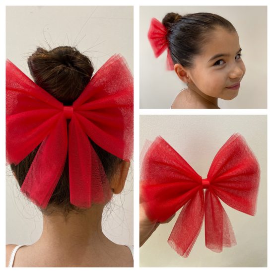 RB Matching Tulle Bow - Image 2