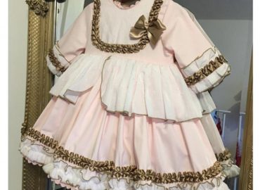 6Y Baby Pink Maria Luna Dress