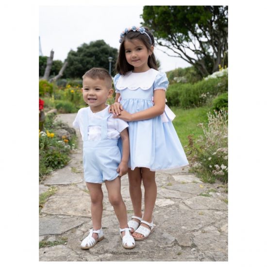 RB Rose Bib Flower Dress - Image 4