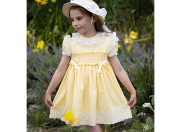 RB Isabelle Smocked & Lace Dress