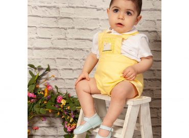 Sonata Boy's Smocked Bunny Set VE22-22
