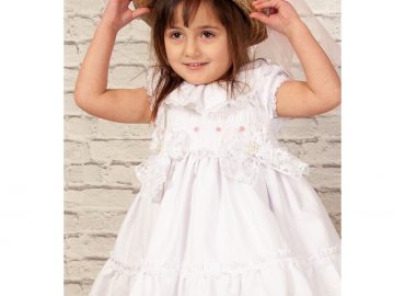 Sonata White Smocked VE22-08