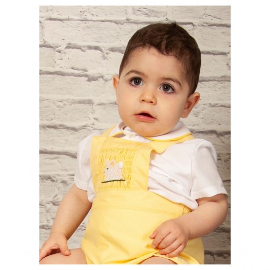 Sonata Boy's Smocked Bunny Set VE22-22 - Image 2