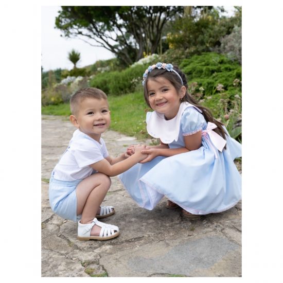 RB Rose Bib Flower Dress - Image 3