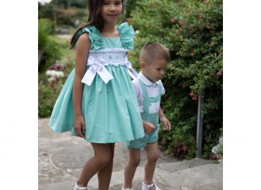 RB Ruby Butterfly Smocked Dress