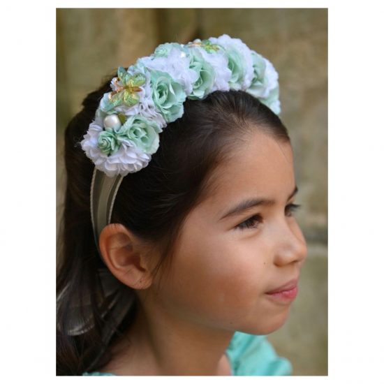 RB Flower Mint & White Crown