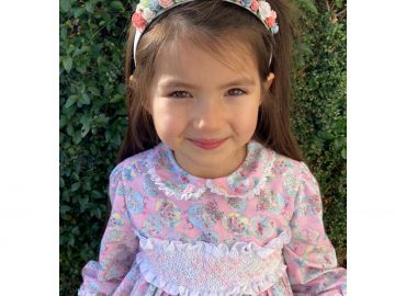 RB Easter Pink Bow Dress
