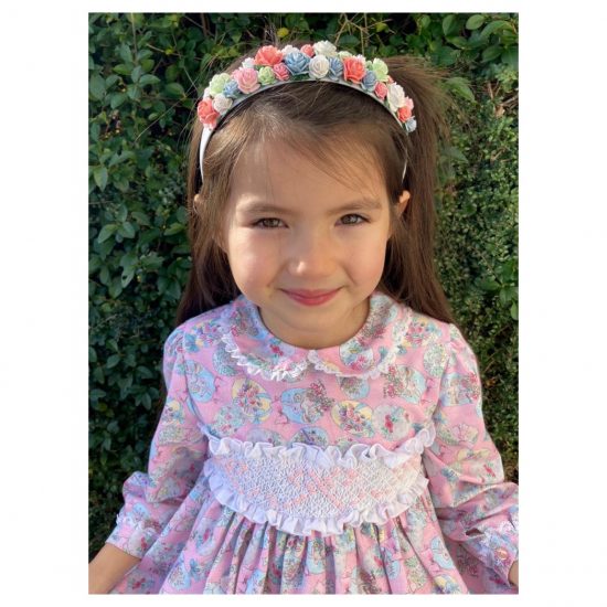 RB Easter Pink Bow Dress