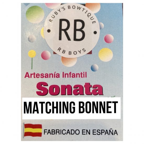 Sonata RB Matching Bonnet