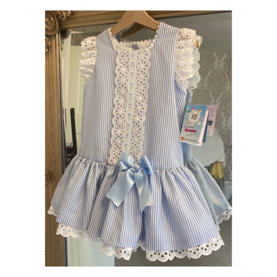 Blue RB Candystripe DW Dress - Image 2