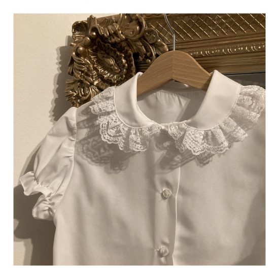 RB School Lace Collar Blouse - Image 2