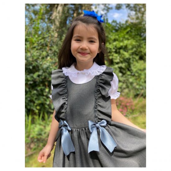 RB Pichi Ruffle School Pinny - Image 2