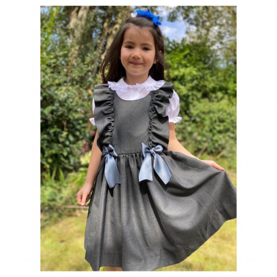 RB Pichi Ruffle School Pinny - Image 3