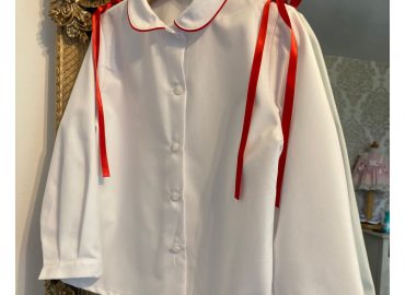RB School Blouse with Ribbons