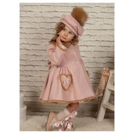 Sonata Pink Coat IN22-34 - Image 3