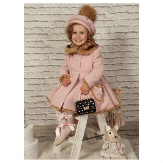 Sonata Pink Coat IN22-34 - Image 2
