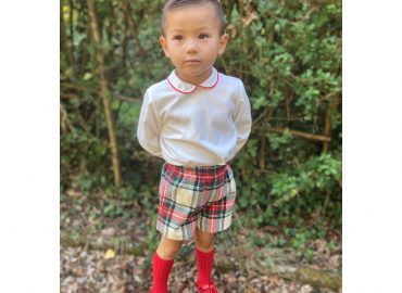 RB Green Tartan Boys Set GEIN22-05