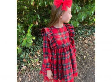 RB Red Tartan Tulle GEIN22-12 Dress