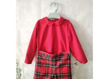 RB Red Tartan Boys Set GEIN22-13