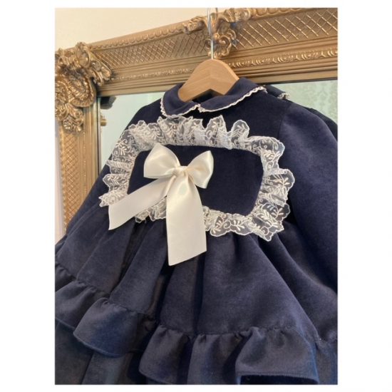 RB Navy Christmas Dress - Image 2