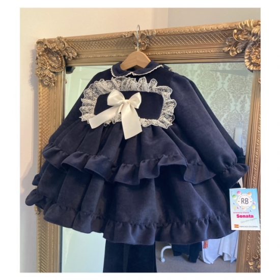 RB Navy Christmas Dress - Image 3