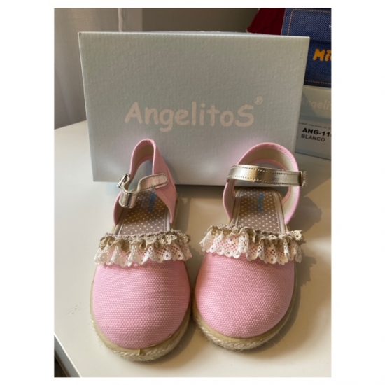 Pink Espadrille Sandal Size 27 (UK9)