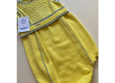 Rahigo Yellow Knitted Romper 36M